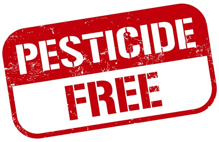 Pesticide free sign