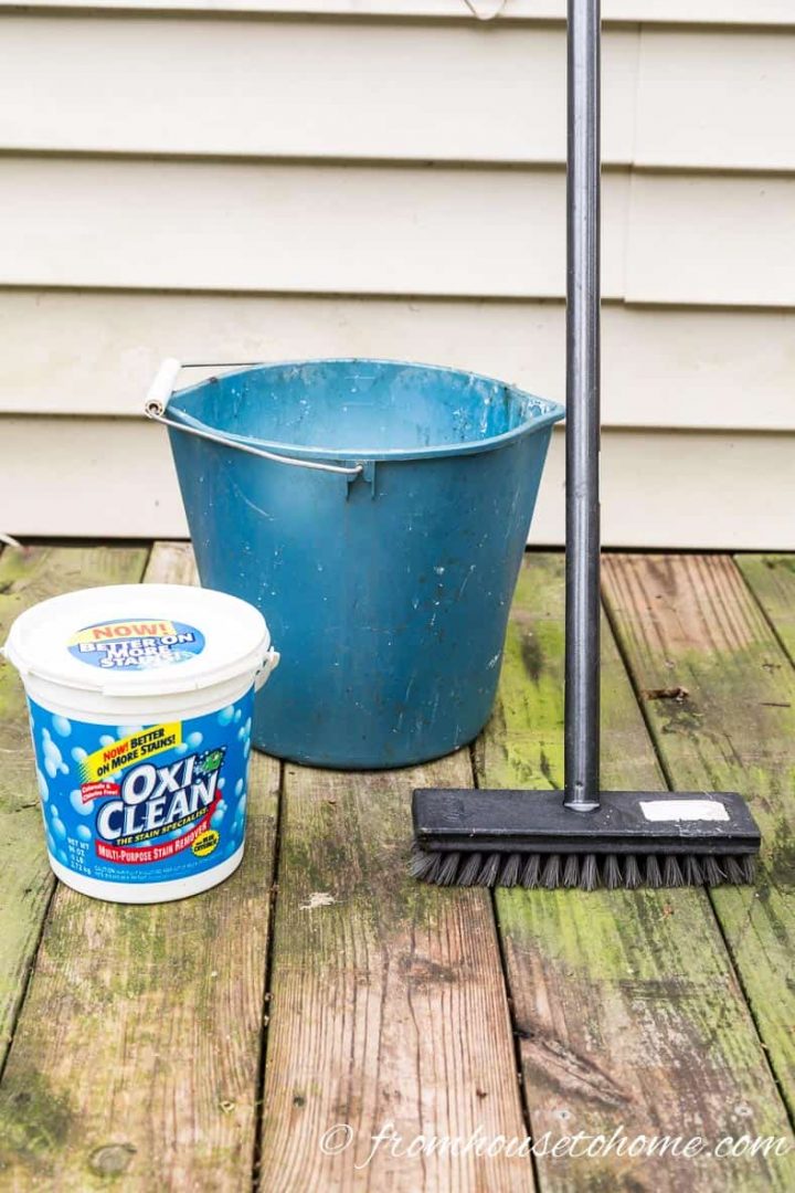 Deck Cleaning Supplies