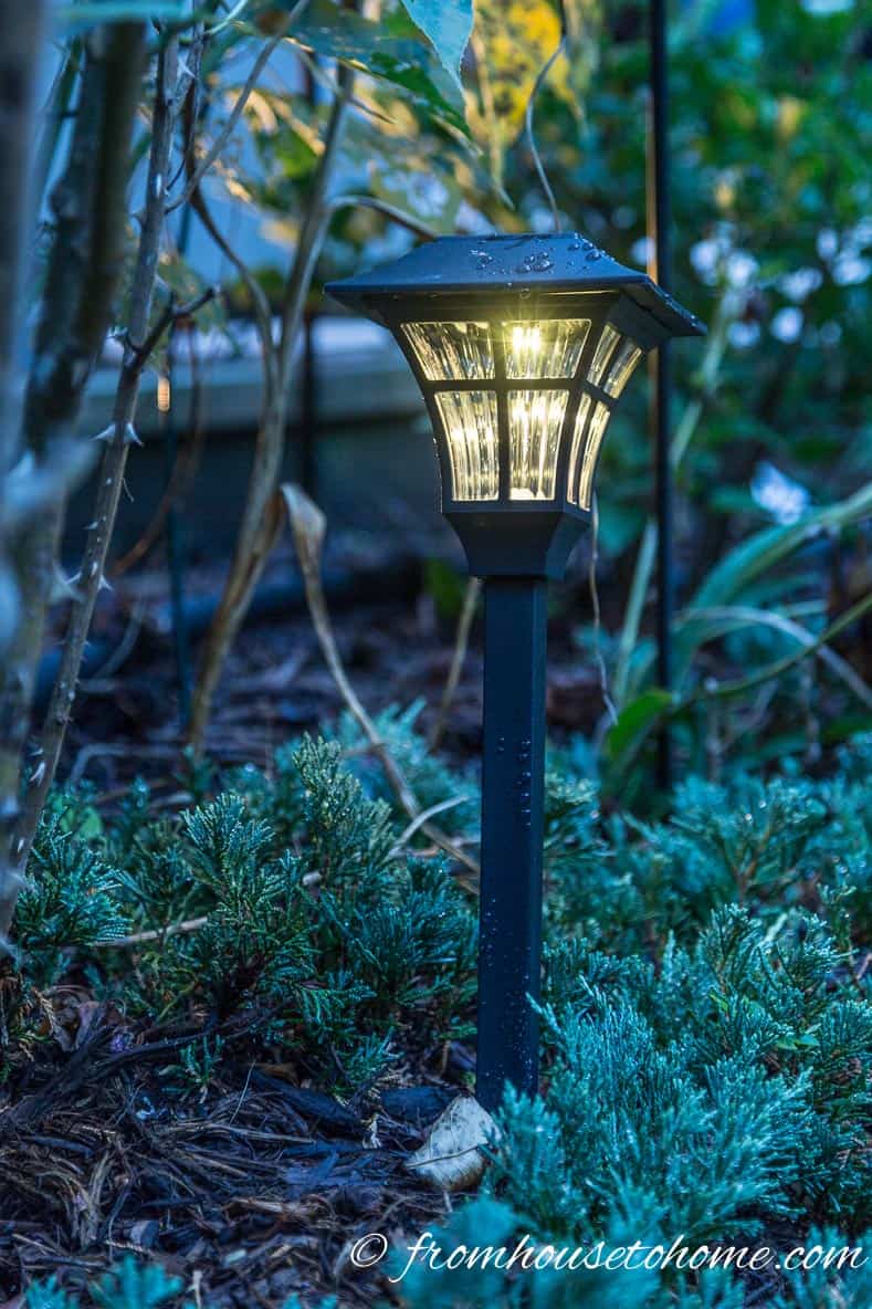 Solar lighting is easy to install | How To Design And Install Landscape Lighting