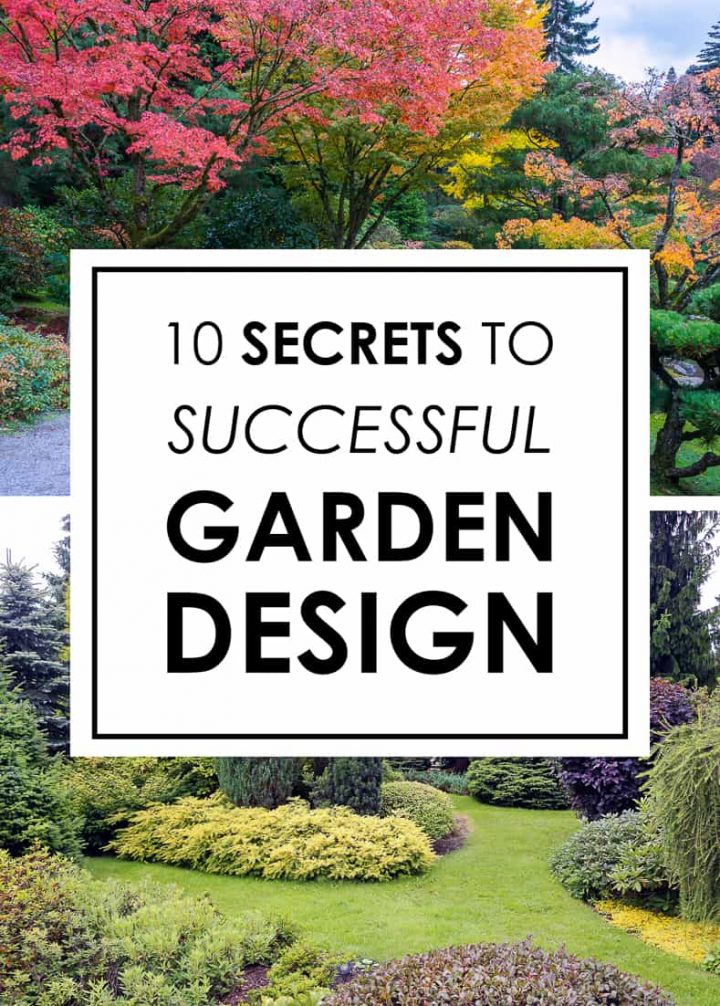 secrets to successful garden design