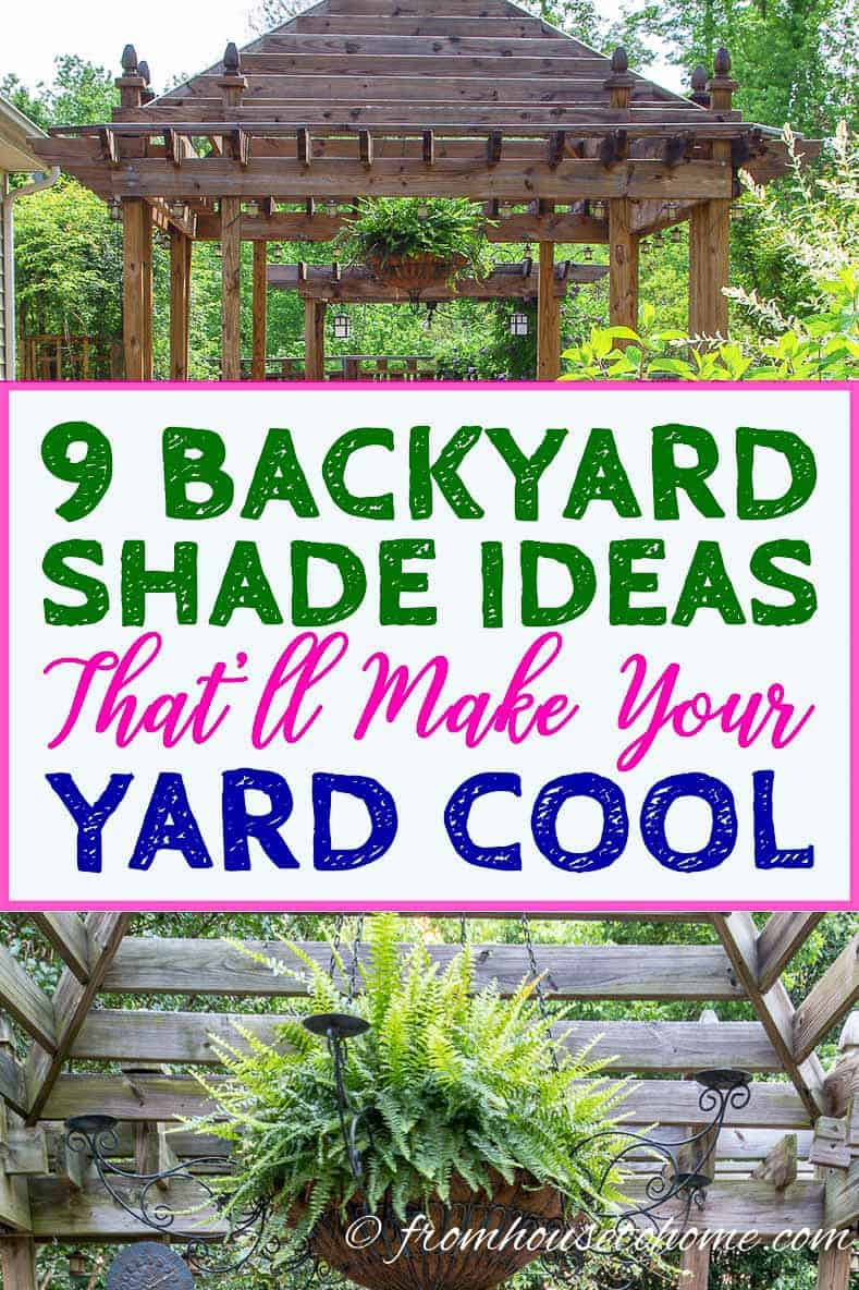 9 backyard shade ideas that will cool down your yard