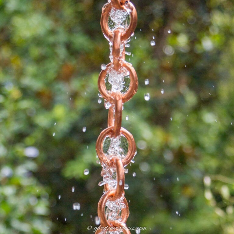 How To Make A DIY Rain Chain With Copper Tubing