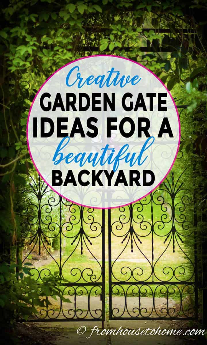 Garden gate ideas