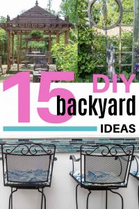 15 DIY backyard ideas