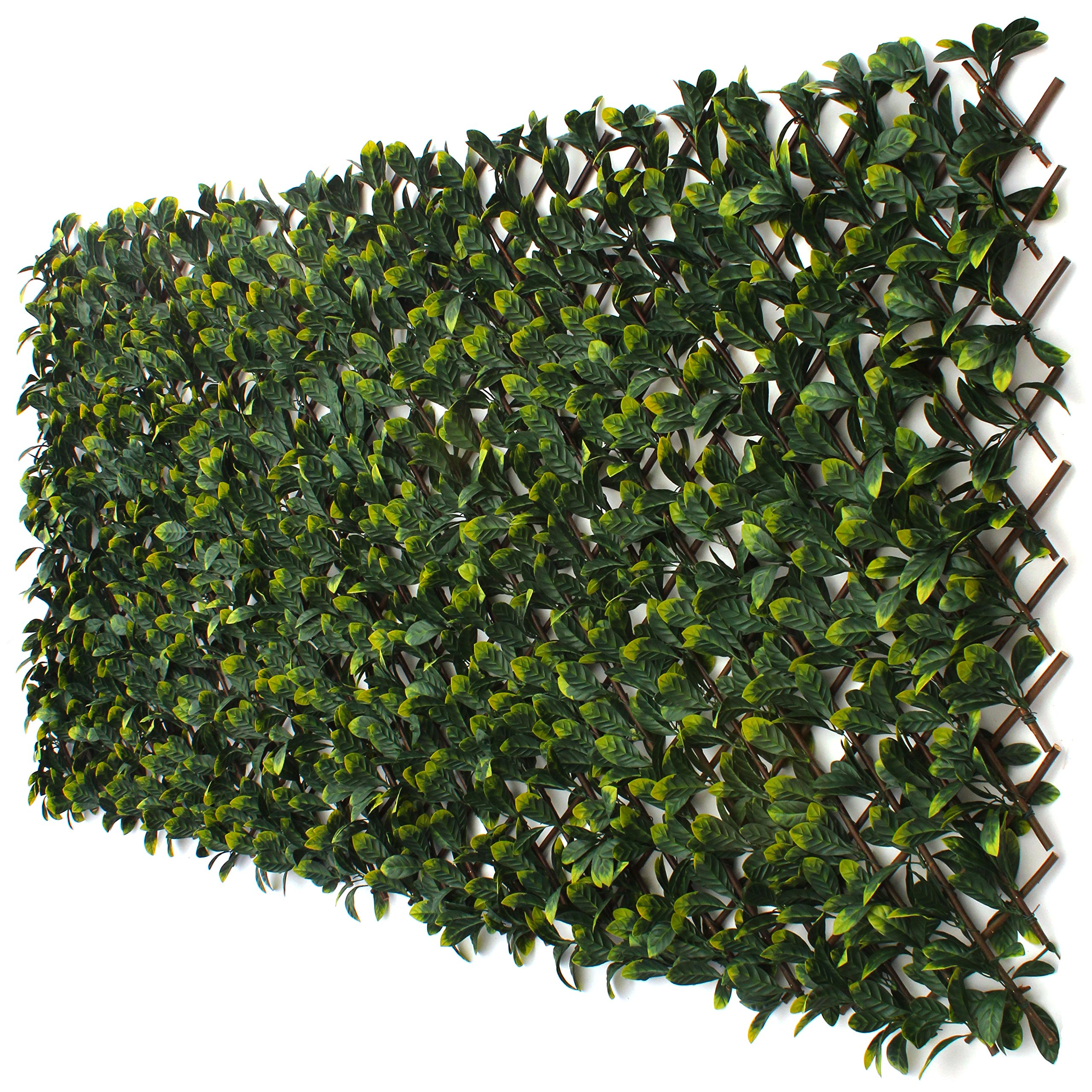 Faux living wall privacy screen