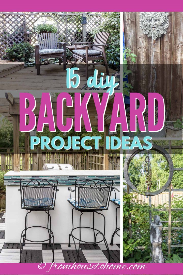 15 DIY backyard project ideas