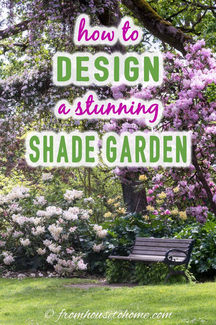 Shade garden design ideas