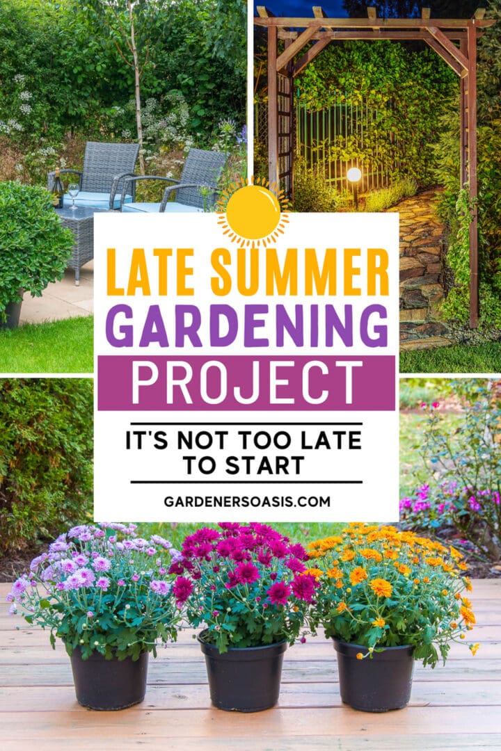 Late Summer Gardening Tips (Projects It's Not Too Late To Start)