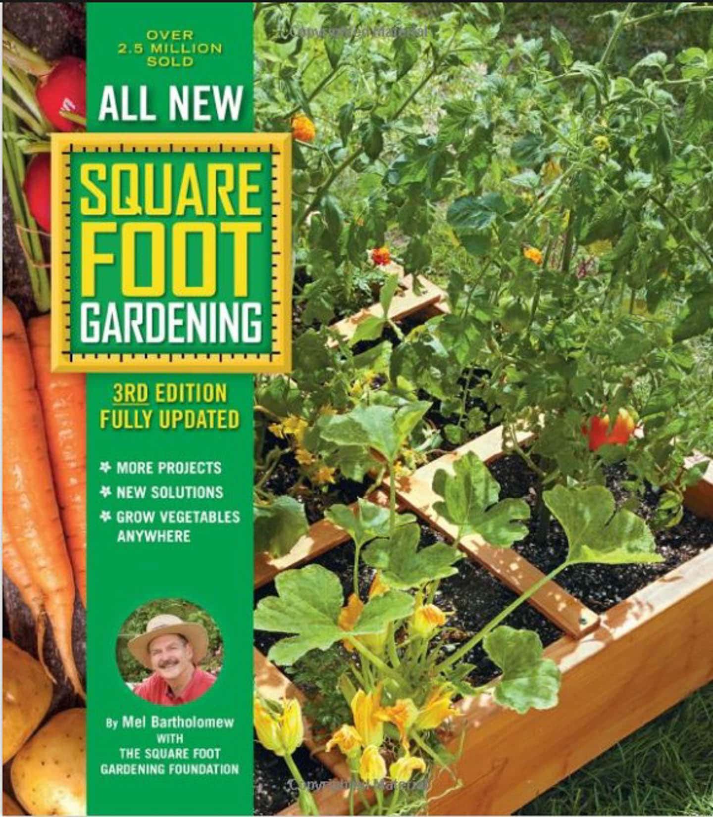 Book cover for All New Square Foot Gardening