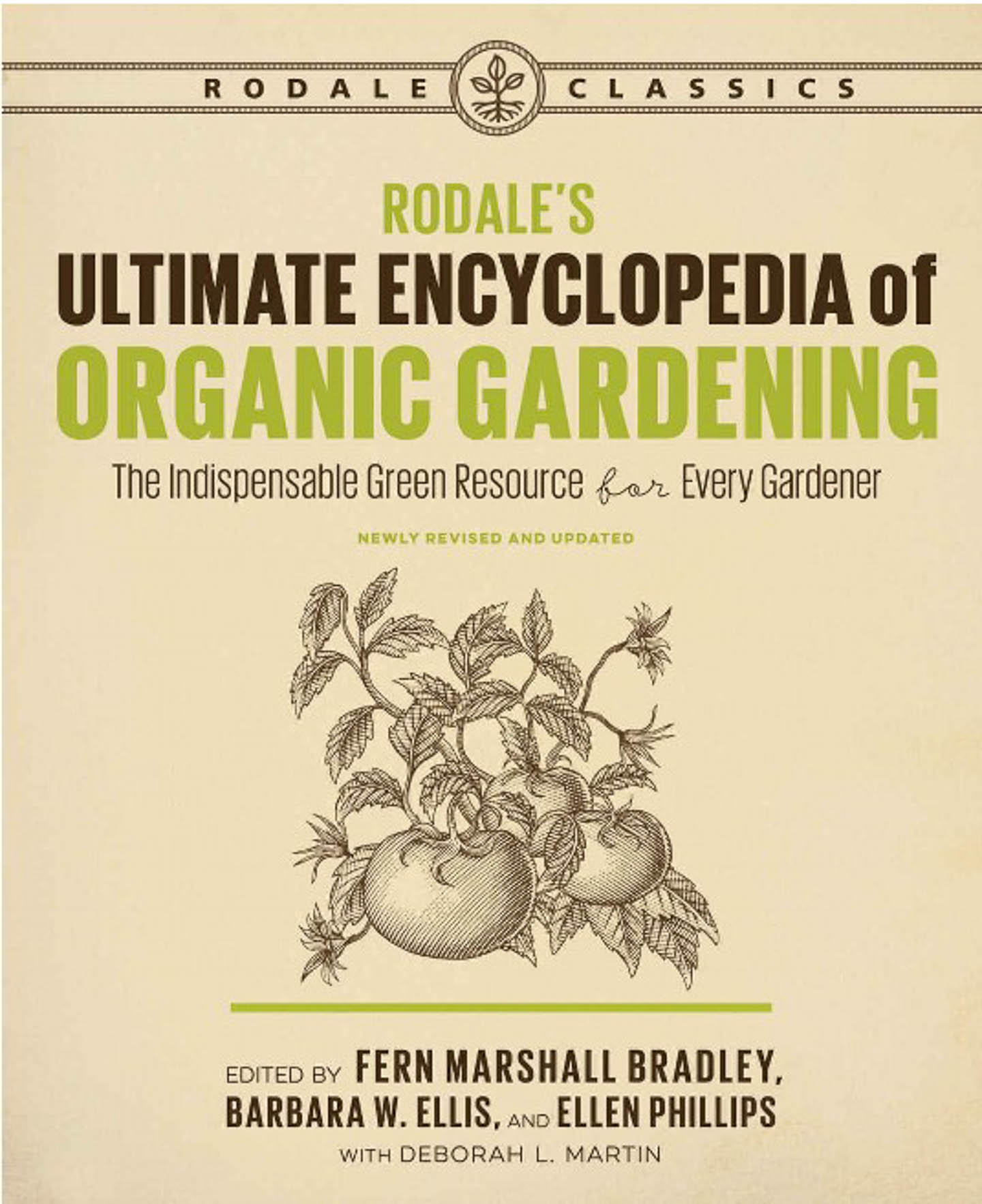 Book cover for Rodale's Ultimate Encyclopedia of Organic Gardening