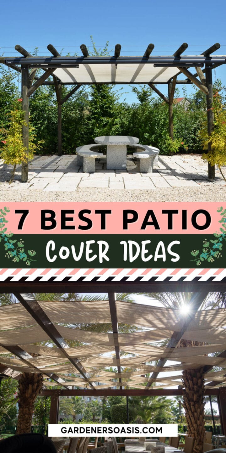 DIY Pergola Cover Ideas: 7 Ways To Protect Your Patio From Sun and Rain