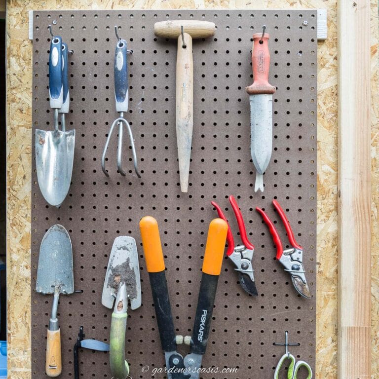 12 Garden Tool Storage Ideas (How To Organize Garden Tools)