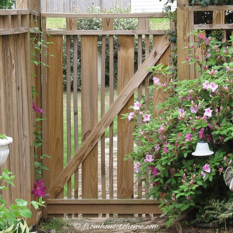 DIY Custom Fence (How To Build A Wooden Fence That Doesn’t Look Like Everyone Else’s)
