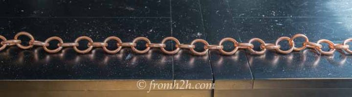 The completed chain