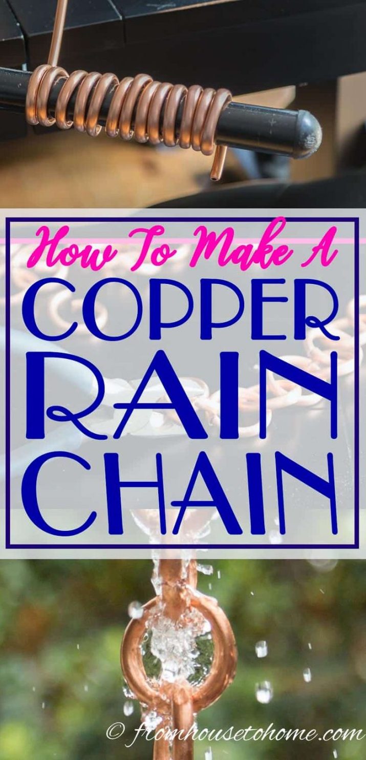 DIY Copper Rain Chain