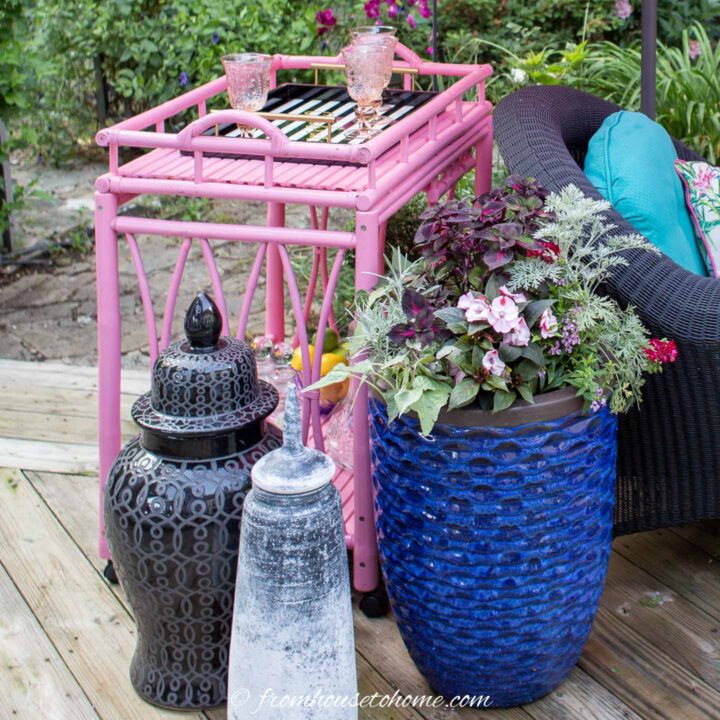 outdoor living space